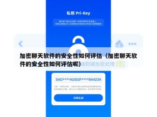 加密聊天软件的安全性如何评估（加密聊天软件的安全性如何评估呢）