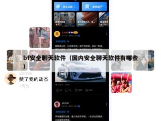 bf安全聊天软件（国内安全聊天软件有哪些）