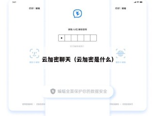 云加密聊天（云加密是什么）