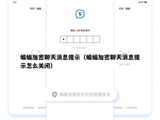 蝙蝠加密聊天消息提示（蝙蝠加密聊天消息提示怎么关闭）