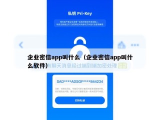 企业密信app叫什么（企业密信app叫什么软件）