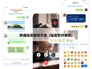 数据加密聊天万能（加密软件聊天）